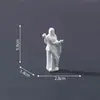 Nuevo producto transfronterizo: Figurillas romanas creativas de doce figuras, accesorios decorativos DIY, adornos para coche y escritorio en miniatura