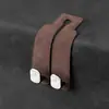 Gancho para coche gancho pequeño de almacenamiento en el respaldo del asiento de coche gancho trasero metálico multifuncional para coche de gamuza