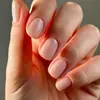 Esmalte de Uñas Acabado al por Mayor Color Sólido Clásico Monocolor Manicura Uñas Postizas Uñas Rectangulares Parches de Uñas Portátiles