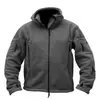 Novo Lã em estoque Masculino Outdoor Grosso Fino Quente Lã à Prova de Frio Com Capuz Cardigan Jaqueta Casaco