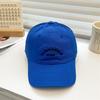 Gorra de Béisbol Nueva 2024 para Niños Verano Letras Cabeza Grande Gorra Wai Casual Combinación Perfecta Mostrar Cara Sombrero Pequeño para el Sol Moderno
