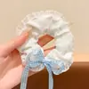 Scrunchies infantiles dulces que no dañan el cabello, coleteros de alta gama para niñas, gomas elásticas para el cabello, accesorios para el cabello y adornos para el cabello
