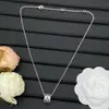 Collar de Azúcar Cubo de Estilo Nuevo Europeo y Americano Transfronterizo, Versión de Lujo, Forma de Cintura, para Mujer, Sensación de Alta Gama, Versión a Juego con Collar de Etiqueta