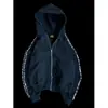 Sudadera Europea y Americana Ins Transfronteriza Elegante Estampada Oscura de Manga Larga con Capucha Jersey Retro Chaqueta Urbana Y2K