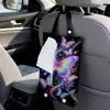 Caja de Pañuelos para Coche, Portapañuelos para Coche, Bolsa Colgante para Pañuelos en el Coche, Artículos Decorativos, Paquete de Pañuelos, Bolsa Portátil para Guardar Pañuelos