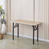 Venta al por mayor de fábrica Mesa larga simple para puesto Mesa rectangular simple Mesa de estudio y escritura Mesa plegable para el hogar Mesa cuadrada
