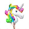 Mini globo de aluminio con forma de vaca, tigre, león, ciervo, mono, unicornio, para decoración de cumpleaños, venta al por mayor