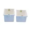 Caja de empalmes de PVC al por mayor decoración del hogar caja de posicionamiento de cuatro agujeros para conectar caja base de conexión para interruptor y enchufe práctica no inflamable