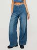 Jeans de rua retos, de cintura alta, soltos e emagrecedores, da moda europeia e americana