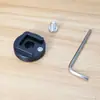 Jaula de Cámara DSLR Micro Expansión Montura de Zapata Fría Tornillo de 1/4 Adaptador de Liberación Rápida para Luz de Relleno Micrófono Base de Zapata Caliente
