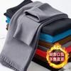 Calças masculinas de outono sem costura transfronteiriças leggings quentes calças grossas de lã com forro de fleece inverno masculino novo roupa íntima de veludo alemão