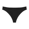 Roupa Íntima Feminina Europeia e Americana Transfronteiriça Sexy Sem Costura Esportiva Fitness Cintura Larga Cintura Baixa Sem Costura Cor Sólida Briefs Tanga