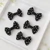 Gravata Borboleta Pequena de Bolinhas Adereço de Cabeça para Boneca DIY Borboleta Pequena Colorida Venda por Atacado em Estoque 2,5cm*3,8cm Feito à Mão