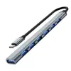 Estación de Acoplamiento Hub USB 3.0 Extensor USB 7 Puertos Tipo C para Laptop