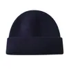 Gorro de Punto Personalizado Gorro Cálido Gorro de Lana Bordado Letras Otoño Invierno Unisex Grueso Moda