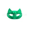 Máscara de disfraz de bola nueva de gran venta para Halloween hecha de PVC compuesto, accesorio de actuación para fiesta con temática de zorro en la moda europea y americana