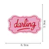 Pegatinas de Tela Lightning Nuevas Transfronterizas Sellos Bordados por Computadora Cartas de Póker Ropa con Diamantes Calcomanías de Moda Versátiles