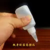 Botella de Boca Fina de 30 50 60 100ml, Translúcida, Botella de Plástico Graduada para Apretar para Líquidos, Botella para Pintura para Dispensar