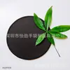 Tapete de Mesa de Malha Preta com Base de Borracha Multiuso Tapete Antiderrapante de Mesa Borda Arredondada Mouse Pad Feito Sob Medida