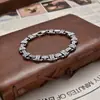La moda masculina Yuhong presenta un anillo simple con personalidad de tendencia, tallado a mano con patrón de hoja, retro, dominante, ventas directas de fábrica