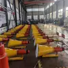 Dispositivo automático à prova de explosão de 40kg, enterrado e fixado acima do teto da pista, para bloquear a propagação do fogo