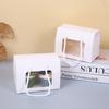 Cajas de Regalo con Ventana Transfronterizas, Cajas de Papel para Regalo de Cumpleaños Qixi, Cajas de Empaque Universales para Hornear Pasteles al por Mayor