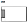 Sistema de sellado de ventanas de aleación de aluminio personalizado para puertas y ventanas de aluminio de puente roto, sellado de balcones hecho a medida, ventanas de piso a techo, ventanas abatibles de aleación de aluminio y ventanas antirrobo