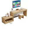 Mesas especiales para hoteles y casas de huéspedes, muebles de hotel, juego de armarios para equipaje de hotel, dormitorio completo para habitación estándar, mesa larga y mueble de TV