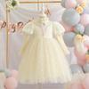 Vestido Nuevo para Niña Otoño e Invierno 2026 Vestido de Princesa Elsa Infantil Vestido Suéter Tejido Frozen