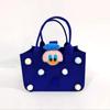 Bolsas de Feltro para Lembrancinhas de Mês do Bebê, Banquete dos Cem Dias, Lembrancinha de Primeiro Aniversário, Bolsas Adesivas para Doces de Casamento, Sacolas de Presente, Feitas à Mão