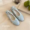 Dopamina Colorido ~ Capa Superior Piel de Oveja Lazo Estilo Lindo Zapatos de Abuela Moda Otoño 2026 Zapatos Bajos Individuales para Mujer