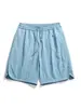 Shorts Esportivos ao Ar Livre Transfronteiriços Masculino Verão Seda de Gelo Fino Secagem Rápida Casual Calças de Comprimento Médio Soltas Tamanho Plus Size Roupa de Casal Calças de Cinco Pontos