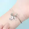 Colgante de Hueso de Pez Gato de Cobre Blanco en Stock Transfronterizo, Versátil Personalidad de Nicho, Abalorios para Pulsera DIY, Accesorios para Mujer