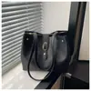 Bolso Cubo Grande de Invierno Nuevo de Moda Simple Versátil Bolso de Compras de Moda Bolso de Hombro Tote Venta al por Mayor