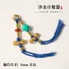 Pulseira com Pingente Contador de Cobre Banhado a Ouro Charme DIY Borla Sino Acessório