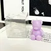Vela mini oso transfronteriza para cumpleaños y San Valentín, lindo adorno decorativo, vela aromática ambiental, artículo de regalo