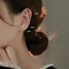 Brincos de Tarraxa com Zircônia S925 para Piercing na Orelha, Não é Necessário Remover os Brincos ao Dormir, Novos Brincos Pequenos para Mulheres