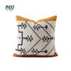 Nueva Funda de Cojín de Sofá de Chenilla Teñida en Hilo Estilo Nórdico Simple Funda de Almohada para Sala de Estar Venta al por Mayor Cojín de Oficina ins