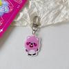 Llavero acrílico con colgante para teléfono móvil, diseño creativo de dibujos animados, llavero DIY, colgante de estrella de anime
