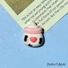 Accesorios de Resina DIY de Dibujos Animados Joyería Dibujos Animados Pegamento de Leche para Leche Pasador para el Cabello Funda para Teléfono Móvil Hebilla de Zapato Llavero