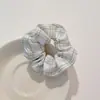 Goma de pelo scrunchie de moda estilo coreano para mujer, Diadema simple de verano, Banda para el pelo JK, Accesorio para el pelo de cerdo de celebridad de internet coreana, Banda elástica