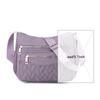 Nova bolsa tiracolo feminina nylon moda estilo ocidental bolsa de ombro grande capacidade multicamadas simples bolsa para mãe de meia-idade