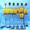 Descargador Estático de Cuerpo Humano Intrínsecamente Seguro para Minas Entregado a la Mina Alarma Sonora y Lumínica Vertical Instrumento de Eliminación de Estática Corporal