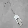 Tienda de ropa gancho de madera maciza pinza pinza para sombrero perchero para bufanda madera original gancho de pinza única bufanda decorativa S negra y blanca