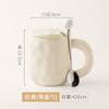 Caneca de Cerâmica Design de Nicho Menina Fofa Copo de Pão Copo de Cerâmica Copo de Café Leite Copo de Presente