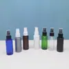 50 Botellas de Spray de Hombro Plano para Desmaquillante, Paquete de Muestras de Prueba, Botella de Rocío Puro, Botella de Tónico con Atomizador Fino