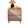 Mesita de Noche Pequeña Simple Moderna Gabinete Pequeño Simple Gabinete de Almacenamiento Habitación de Alquiler Dormitorio Hogar Estante de Almacenamiento de Mesita de Noche