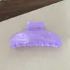Pinza para el pelo de alta calidad con textura de tinta transfronteriza, pinza para el pelo de la parte trasera de la cabeza, pinzas de tiburón múltiples para el pelo, accesorios para el pelo femenino