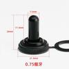 Tapa antipolvo impermeable para interruptor de botón con diámetro de rosca de 6 mm/12 mm, tapa impermeable para interruptor de palanca de brazo basculante de botón MTS