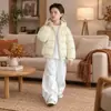 Ropa para niños, chaqueta de plumón para niños, nuevo estilo de invierno 2026, prenda superior de plumón de pato blanco para niños, ropa de invierno cálida para bebé niño